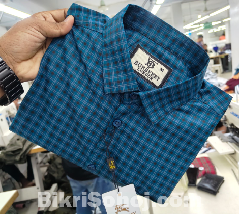 Cotton full Sleeve Check Shirt